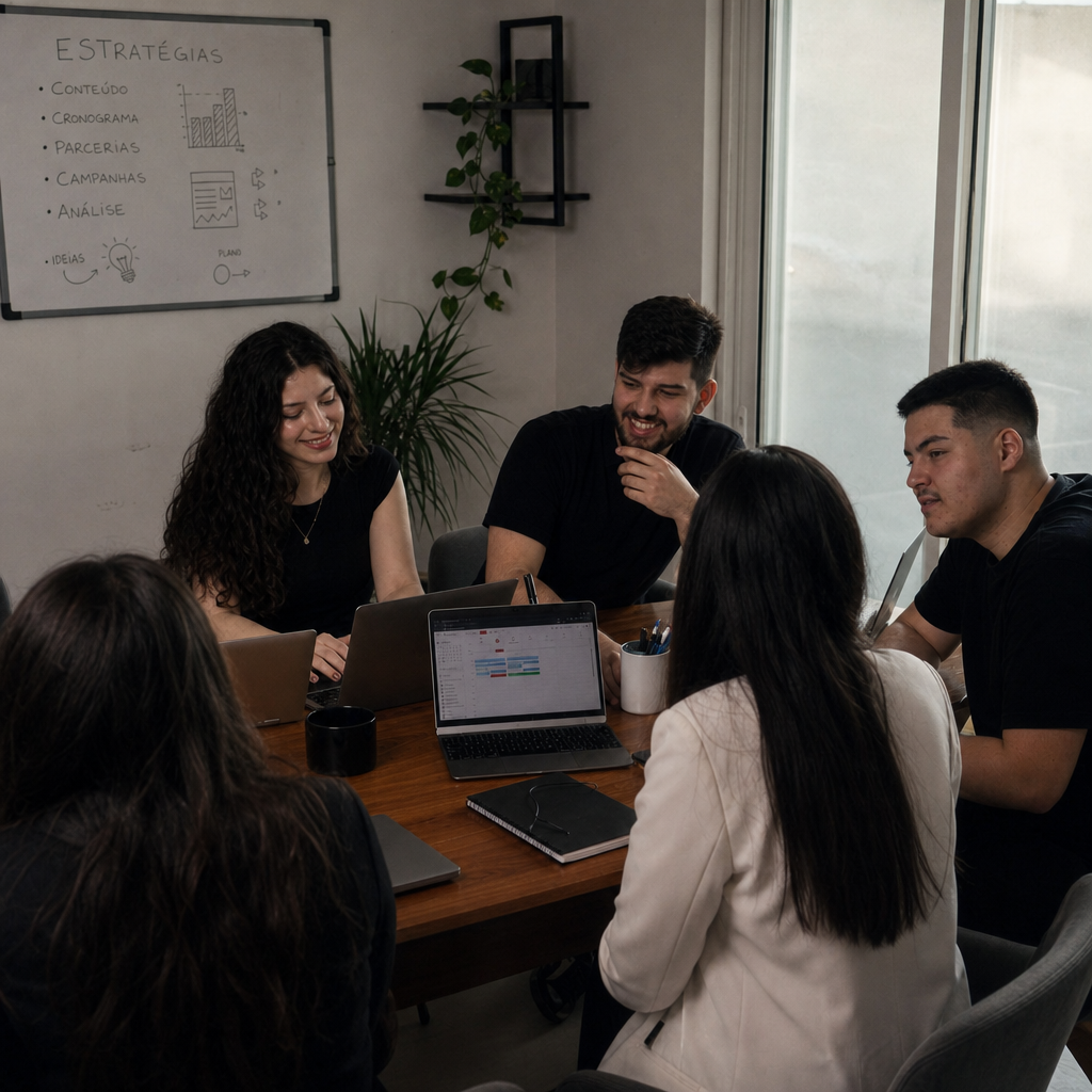 Reunião de estratégia VORA