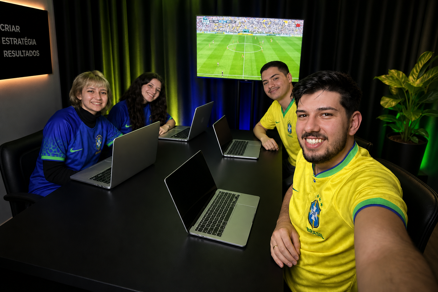 Equipe da agência VORA